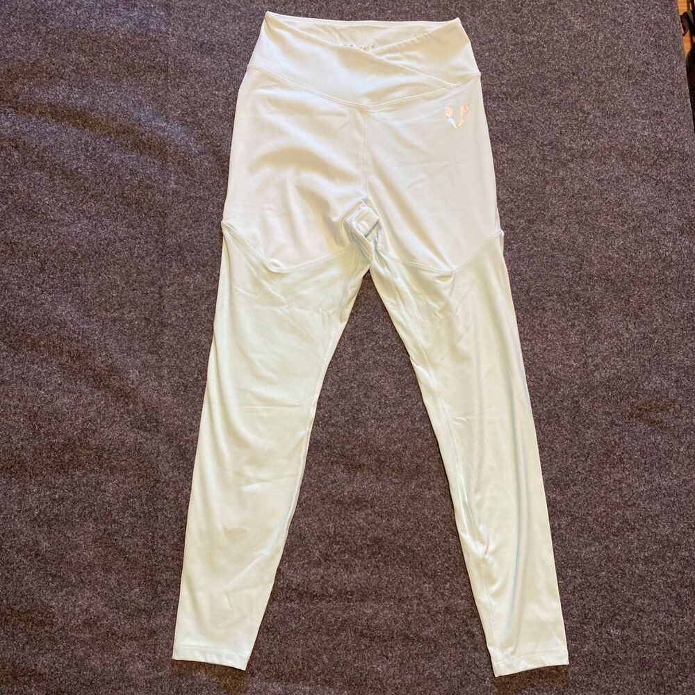Ladies Firm Abs Booty Lift M Mint GreenLeggings Pants Yoga
